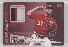 2019 Topps Major League Material Relics Series Red 2/25 Stephen Strasburg 13iq