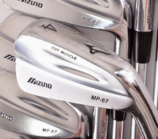 Mizuno MP-67 Forged 4-5-6-7-8-9-Pw 7pcs RH Stiff DG S200 Golf Club Iron Set JDM