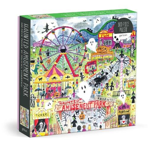 Michael Storrings Haunted Amusement Park 500 Piece Puzzle by ... - 9780735389205