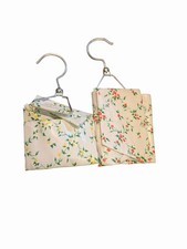 Set of 2 Vintage Inflatable Blow Up Vinyl Flower Power 60s Clothes Hangers