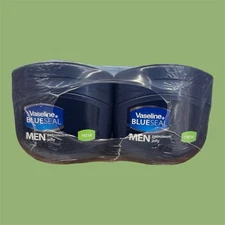 PACK OF 2 Vaseline BLUESEAL MEN petroleum jelly Fresh 250 Ml EACH