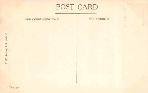 THE ELEPHANT RIDE & BROADWALK BRISTOL ZOO POSTCARD c.1930'S EW SAVORY - Picture 2 of 2