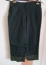 Schwarze 3/4 Hose - Gr. 42 - Vintage - Women`s