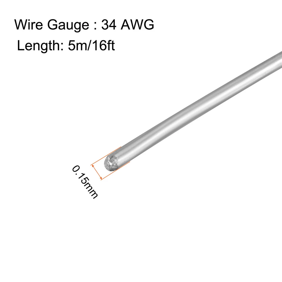 Heating Element Coil Iron-Chromium-Aluminum Alloy Heat Resistance 34 Gauge/16ft Foto 2 de 4