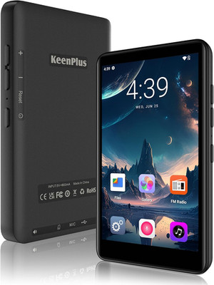 Smart MP3 Player with Android 13 & 4'' Touchscreen   144GB Storage (1TB Expandabl