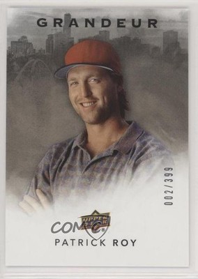 2021 Upper Deck Grandeur Bronze 2/399 Patrick Roy #G-2 HOF 0l2