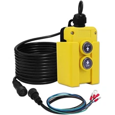 4 Wire Dump Trailer Remote Control Switch 12v DC Hydraulic Pump Power Unit... 
