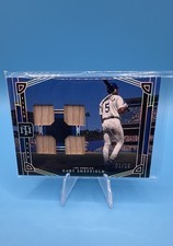 2023 National Treasures Field Gear Quads Gary Sheffield #FGQ-GS Holo Silver /10