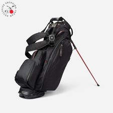 Vessel Golf Player 5.0 Carry Stand Bag Double Strap DXR-BLACK 8.5" 6-way Divider