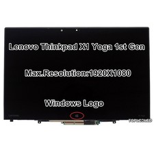 For Lenovo Thinkpad X1 Yoga 1st Gen 00HN875 FHD LCD Assembly Touch Screen 14"