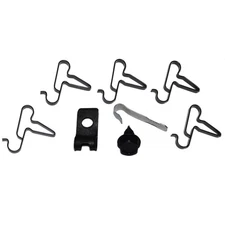 Fuel Line Clip Clamp Bracket Fastener Kit 5/16" Tube 1963-65 Coronet Belvedere