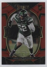 2022 Panini Select Concourse Red Prizm 50/99 Jermaine Johnson II #90 1c3k