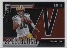 2024 Panini Donruss Elite Spellbound Red 74/75 Jordan Love #29 8p8