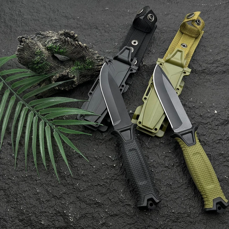 Neue tragbare Carry Tactical Survival Knife Outdoor hohe Härte Jagdmesser - Bild 2 von 4