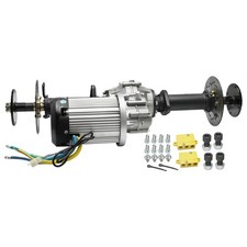 Electric Go kart Rear Axle kit 60V 2500W Differential Motor Golf Cart Drift ATV