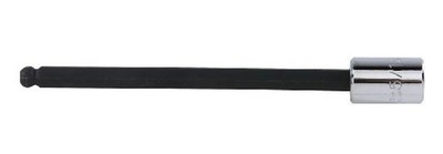 Stanley Proto J4906BD 3/8'' Drive Ball End Extra Long Hex Bit Socket, 3/16''