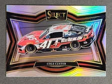 2025 Panini Select NASCAR Racing Pit Road Tier #138 Cole Custer Silver Prizm