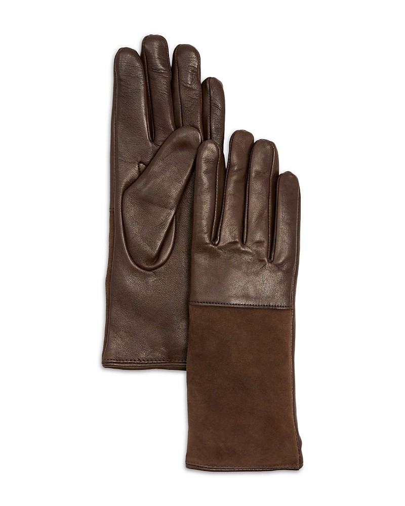 Leather - Suede Gloves - 7 19090₽