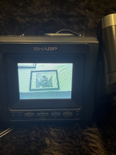 Genuine Sharp View Cam VL-E39U Hi8 Camcorder Hi-Fi Monaural 12 Power Zoom Tested - Picture 3 of 9