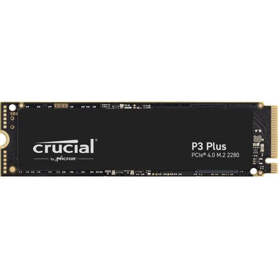 CRUCIAL P3 Plus NVMe M.2 2280SS Festplatte, 1000 GB SSD via NVMe, intern