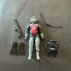 1985 HASBRO GI JOE COBRA EELS v1 FROGMAN FIGURE 100% COMPLETE TIGHT MT-