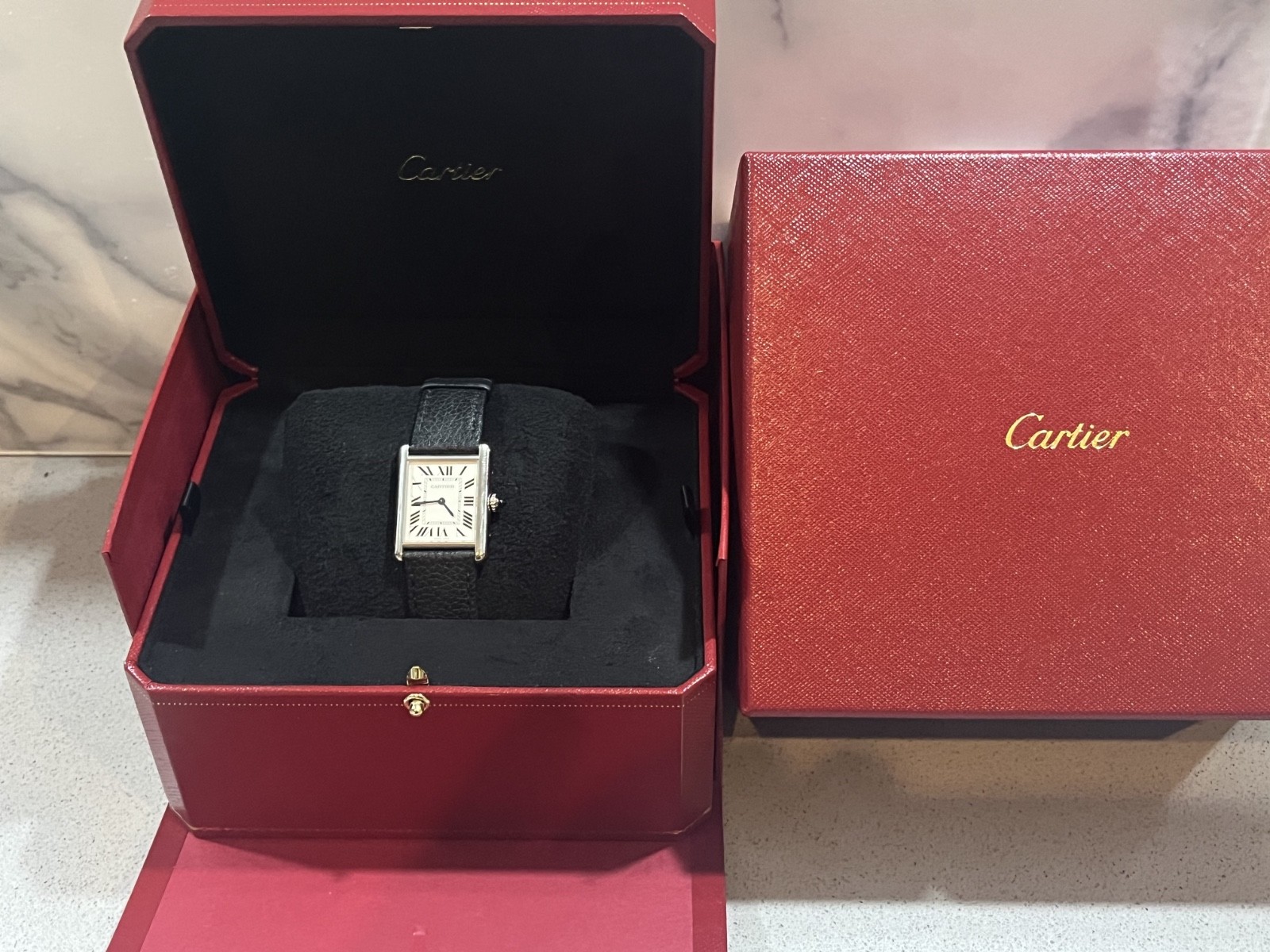 Cartier Tank Must Large | Ref. WSTA0041 | Full Set | Excellent Condition | UK