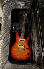 PRS SE Custom Electric Guitar Cherry Sunburst Finish