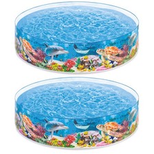 Intex SnapSet Kiddie 8 x 8 Foot Instant Swimm...