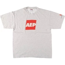 Vintage 90'S-00'S Hanes AEP American Electric Power Advertising T-Shirt Men'...