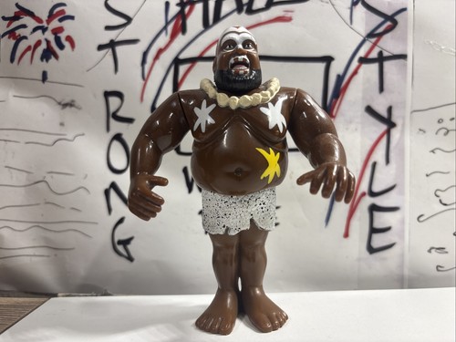 WWF KAMALA HASBRO WRESTLING FIGURE 1993 SERIES 7 W...