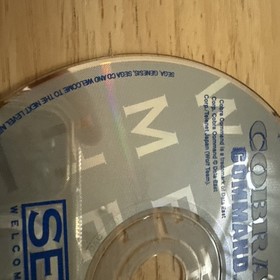 Cobra Command (Sega CD, 1992) Working Game Only