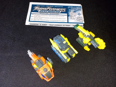 Transformers Armada Mini Con Destruction Team Complete 2002