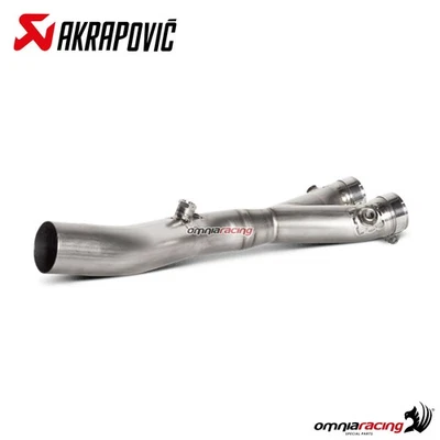 Link pipe Akrapovic race titanium Yamaha MT10 / FZ10 2016-2021 - Bild 1 von 4