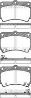 Triscan Bremsbelagsatz Scheibenbremse 8110 50965 FüR Mazda 323 4 BG 5 BA 121 2