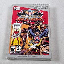 Freedom Force VS The 3rd Reich Preorder Bonus Factory Sealed Game-Not-Included