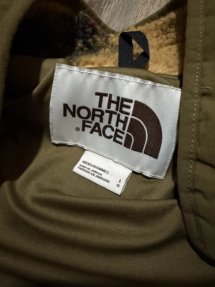 Jaqueta de lã masculina The North Face Extreme Pile jacquard zíper completo nova - Imagem 3 de 3