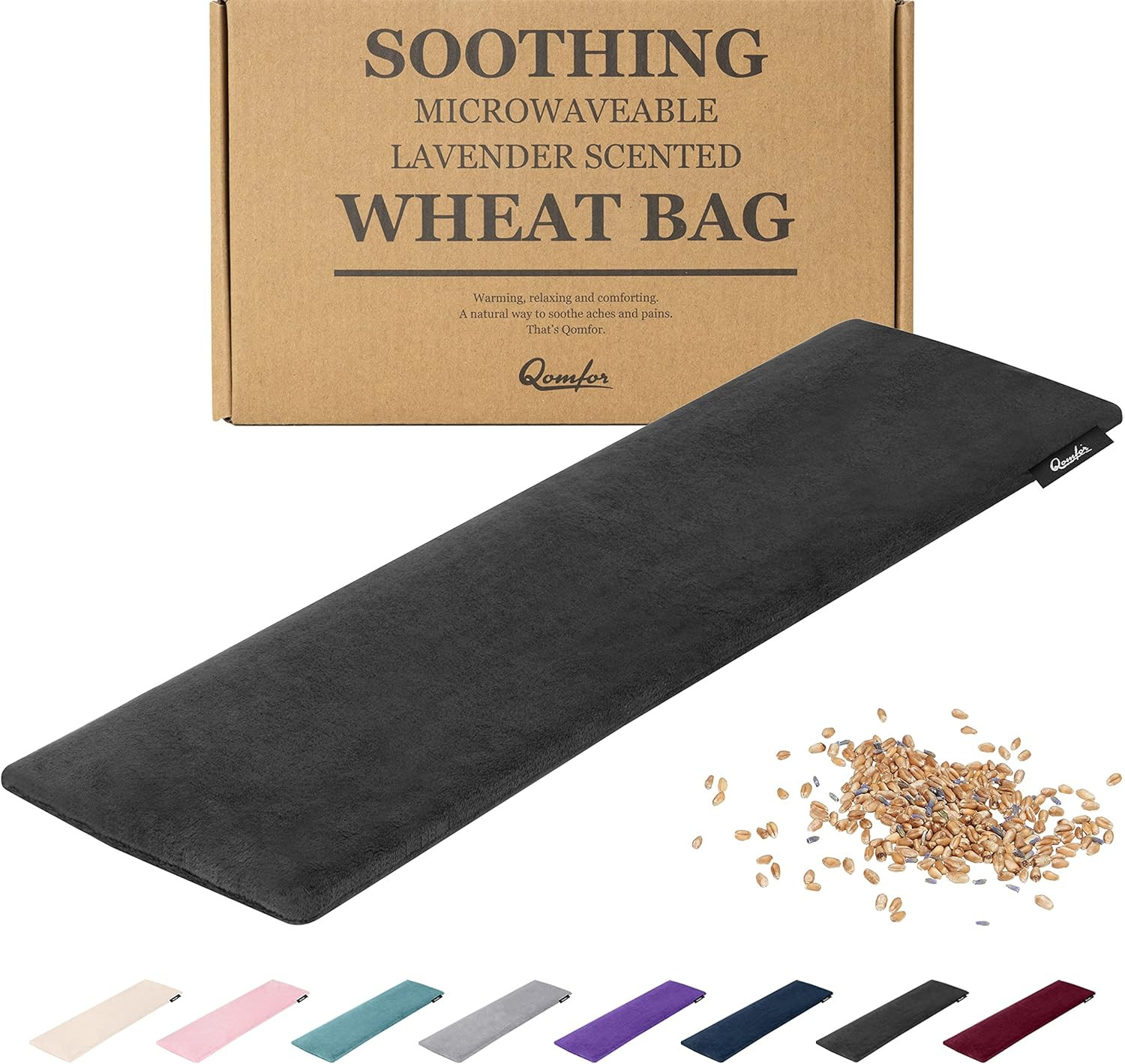 Microwave Heating Pad - Large Microwavable Wheat Bag Heat Pack for Neck and Shou