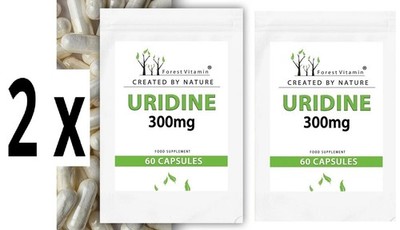 2x Forest Vitamin Uridinmonophosphat 300mg 60 Kapseln Lernen&Gedächtnis Wirksam