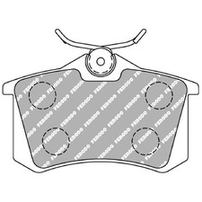 Satz Bremsbeläge Bremsklötze hinten für Opel Crossland X P17 | 23858983