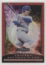 2020 Panini Chronicles Titan Ruby Wave 145/199 Anthony Rizzo #20 0m4q