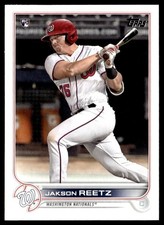 2022 Topps Jakson Reetz Rookie Washington Nationals #61