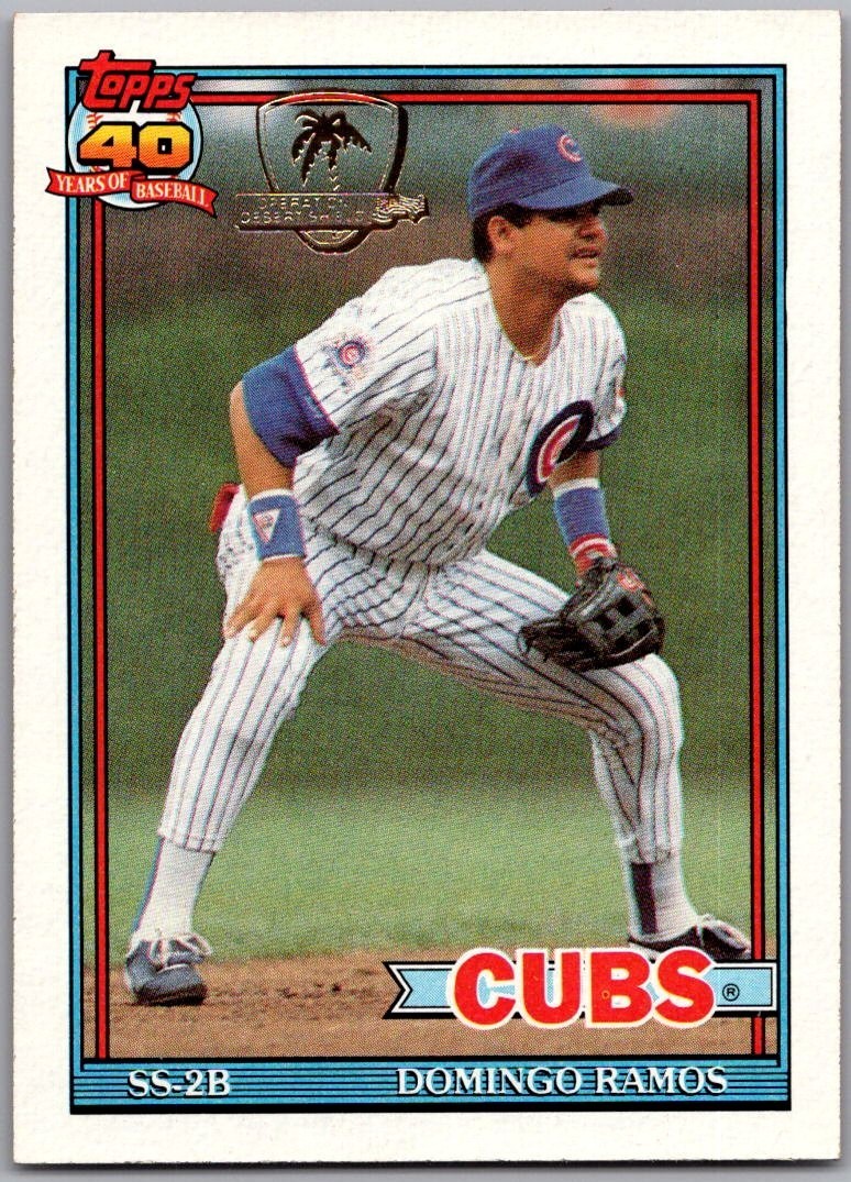 1991 Topps - Domingo Ramos #541 Operation Desert Shield