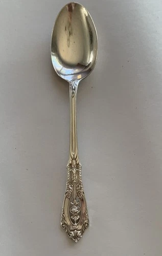 Wallace - TWISTED - Sterling Silver Rose Point Spoon 6"