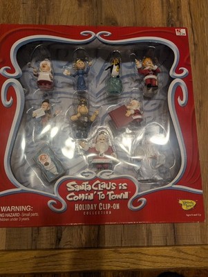 Santa Claus Is Coming to Town Holiday Clip-on Collection