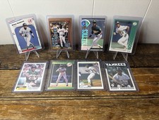 Rickey Henderson Baseball Lot Of 8 Cards! Yankees Athletics