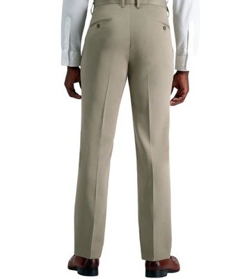 Haggar Men's Premium Comfort Dress Slim Fit Flat Front Pant Medium Khaki 36Wx32L for sale online | eBay Haggar Men's Premium Comfort Dress Slim Fit Flat Front Pant Medium Khaki 36Wx32L for sale online | eBay