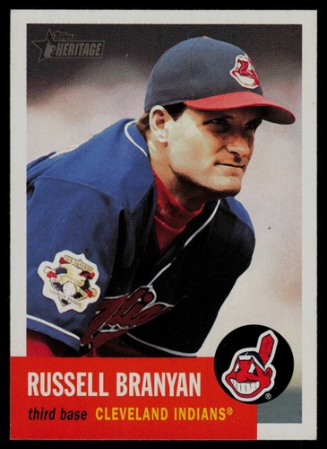 2002 Topps Heritage Russell Branyan #303 card