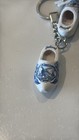 Holland Wood Clog Shoes Key Chain Blue & White Dutch — photo 2
