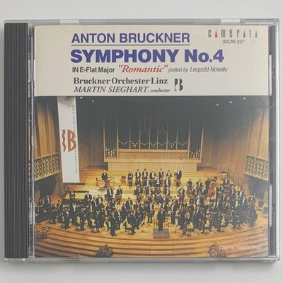 -CD- Bruckner Symphony No. 4 Romantic Martin Sieghardt Classical Music/K
