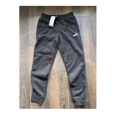 PUMA ESS No. 1 Logo Sweatpants Jogginghose Herren S Schwarz 682448 01